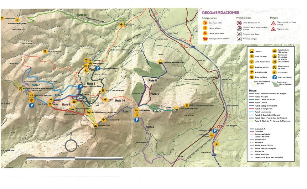 Rutas senderismo