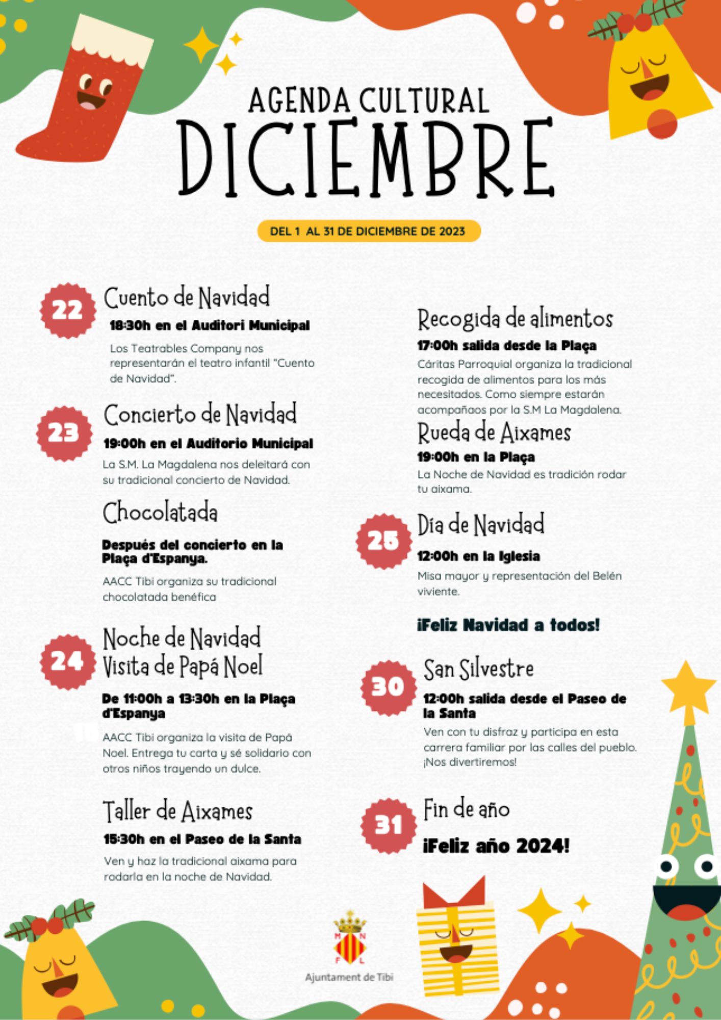 Agenda-Diciembre