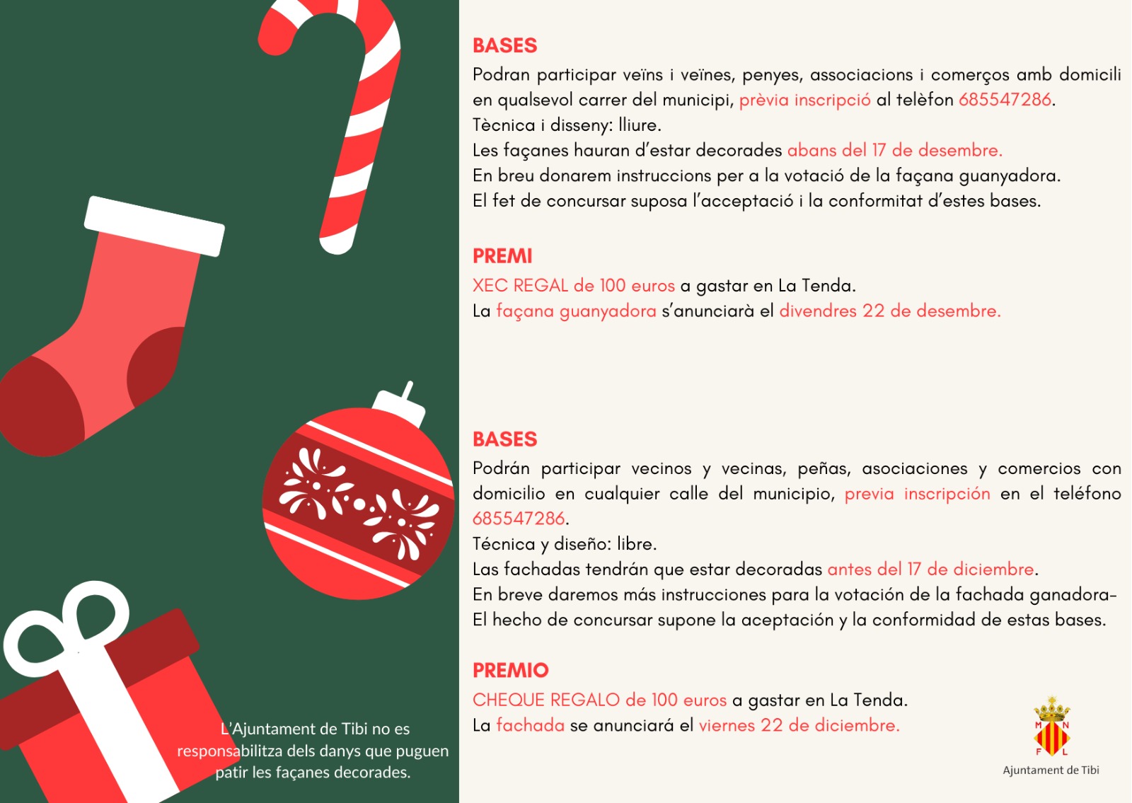 VI Concurso de Fachadas Navideñas